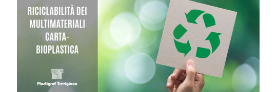 riciclabilità multimateriali carta-bioplastica