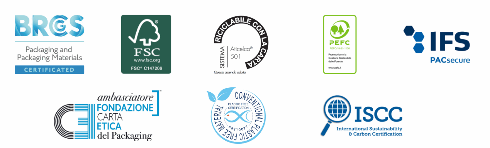 Certificazioni Plastigraf Trevigiana